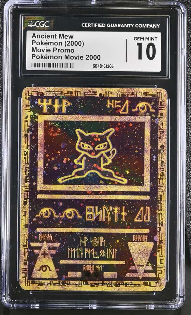 Pokémon Ancient Mew 2000 Movie Promo CGC 10 