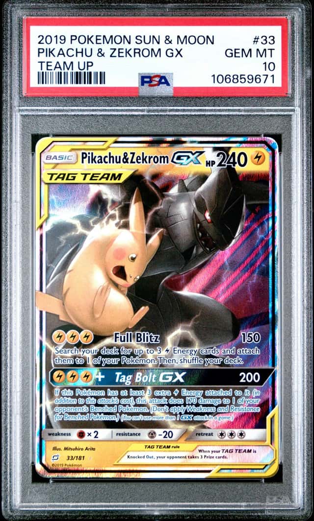 Pikachu & Zekrom GX