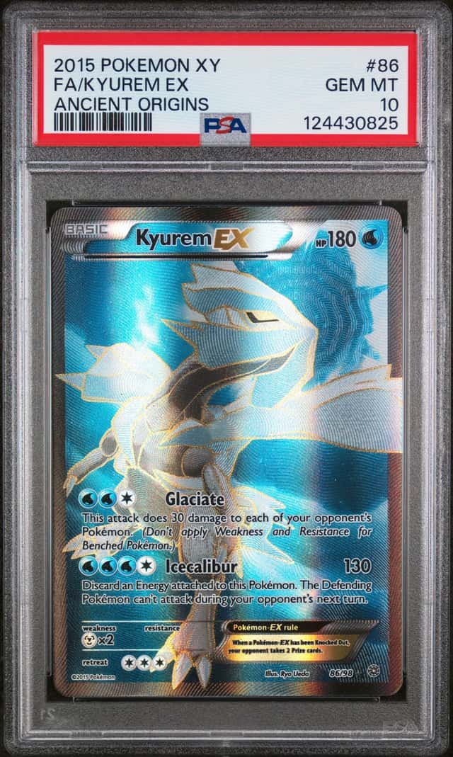2015 Pokemon XY Ancient Origins Kyurem Full Art #86/98 PSA 10 GEM MINT GEM MINT