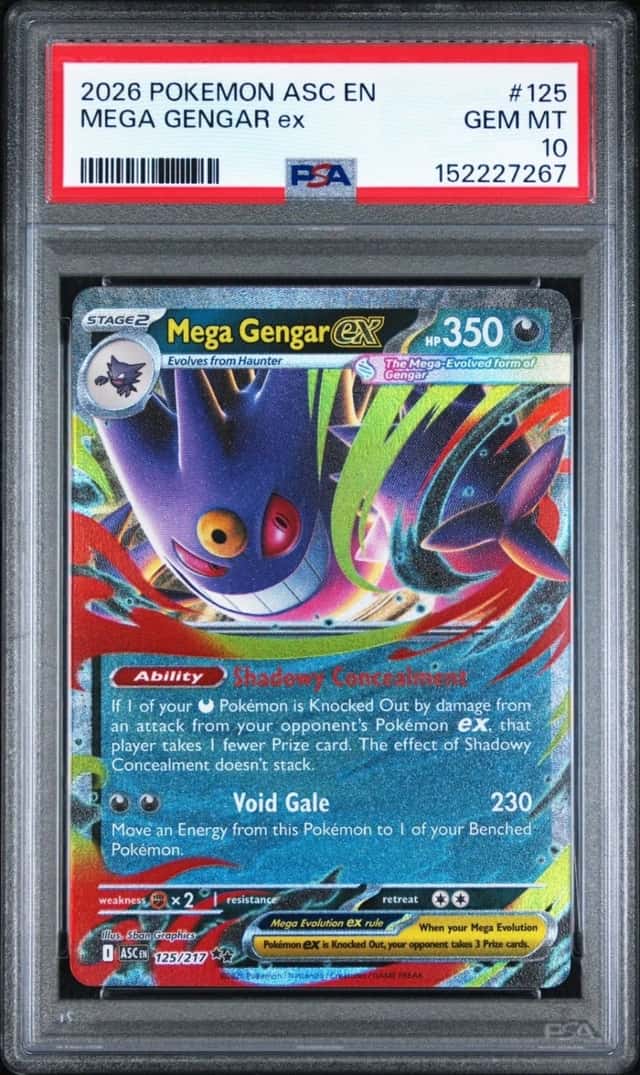 MEGA GENGAR ex