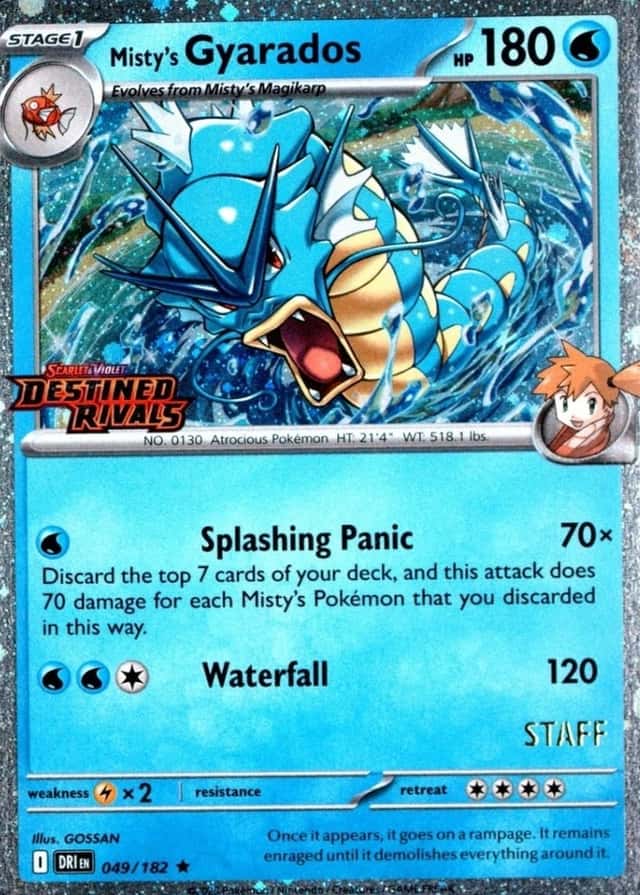 Non-Holo · Prerelease · Staff