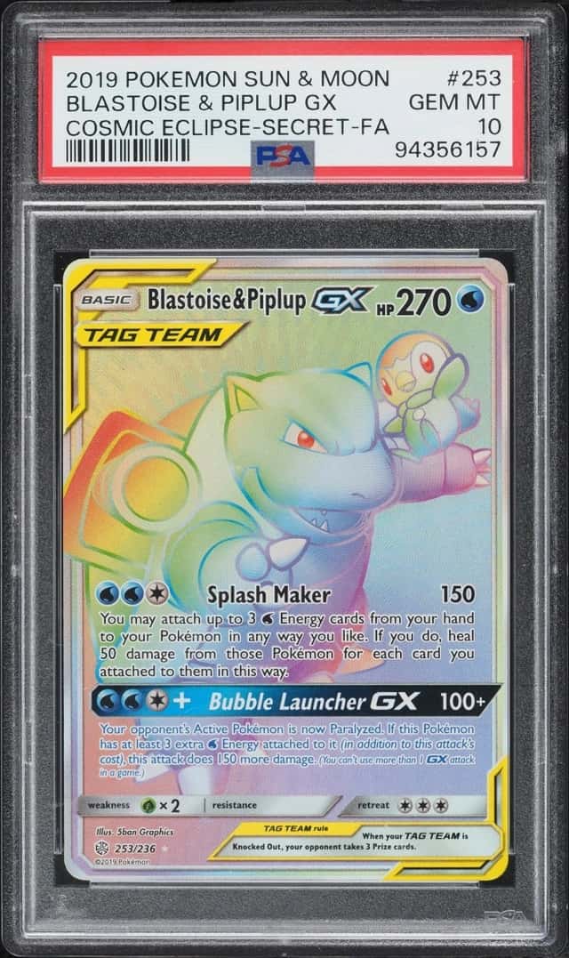 Blastoise & Piplup GX