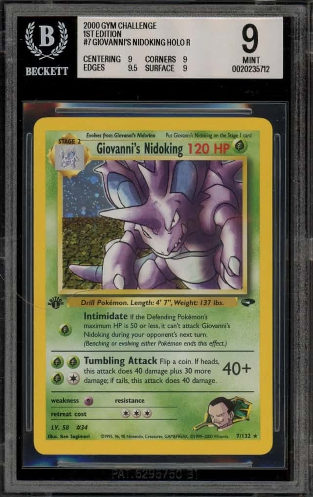 Giovanni's Nidoking