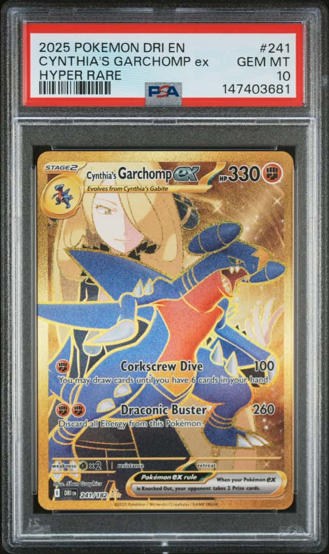 CYNTHIA'S GARCHOMP ex
