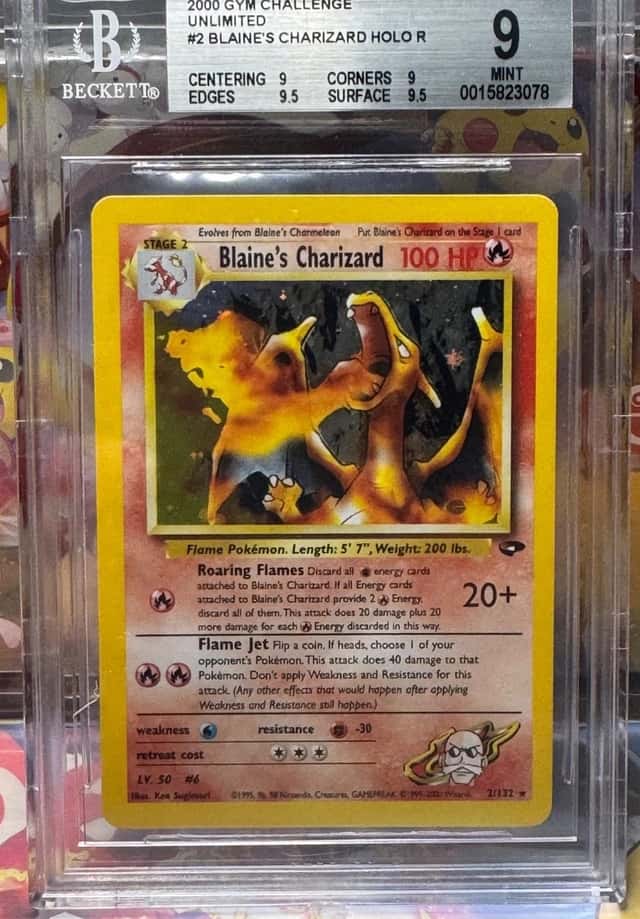 Blaine's Charizard