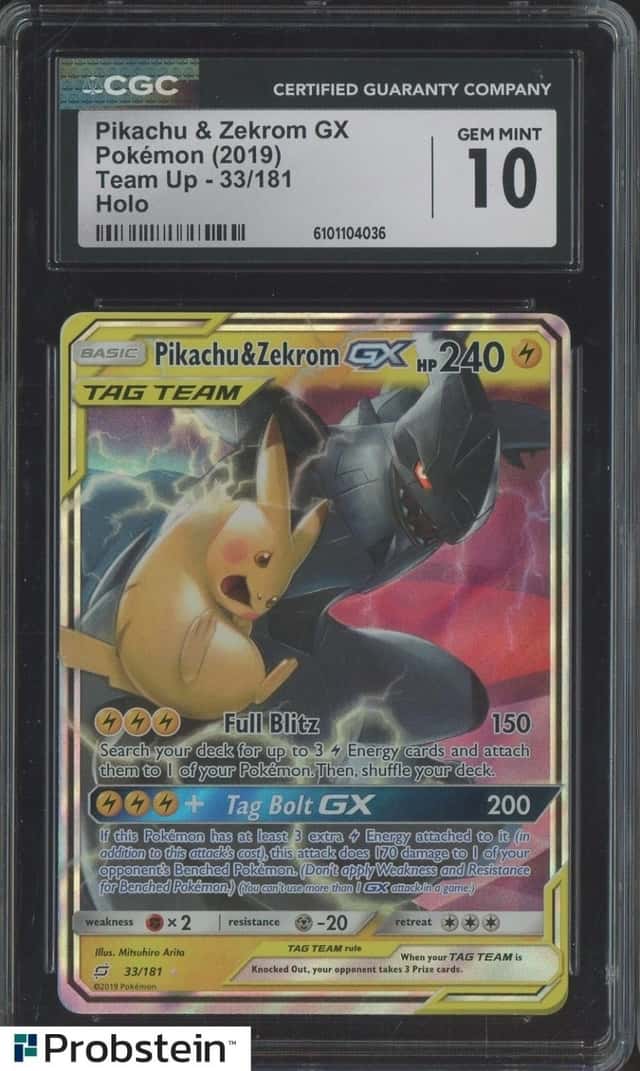 Pikachu & Zekrom GX