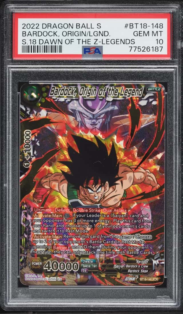 BARDOCK, ORIGIN/LGND