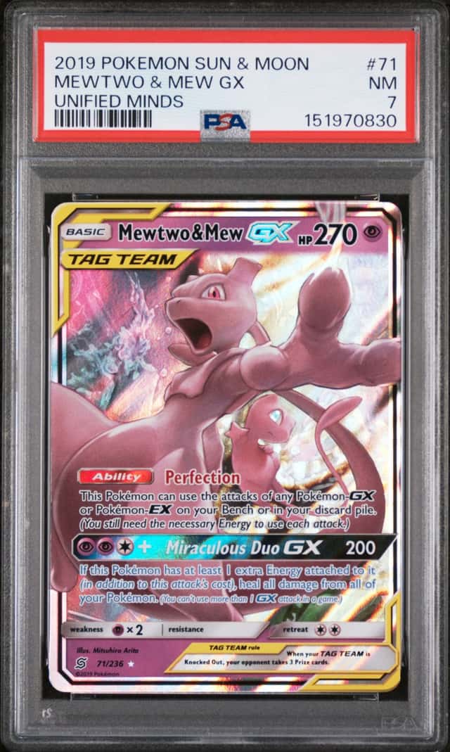 Mewtwo & Mew GX