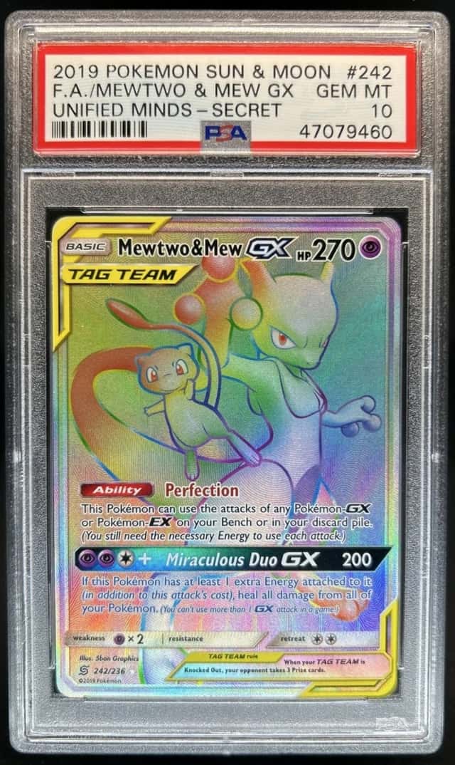 Mewtwo & Mew GX