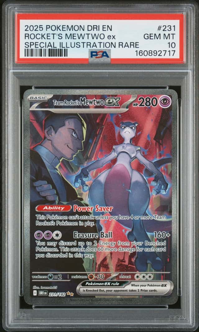 ROCKET'S MEWTWO ex