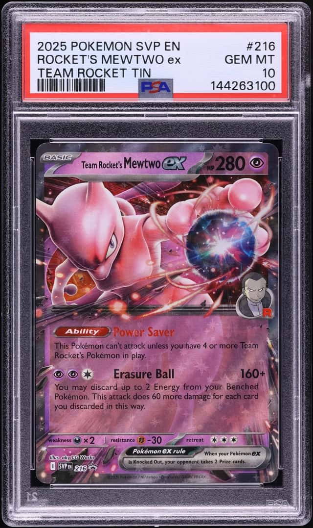 ROCKET'S MEWTWO ex