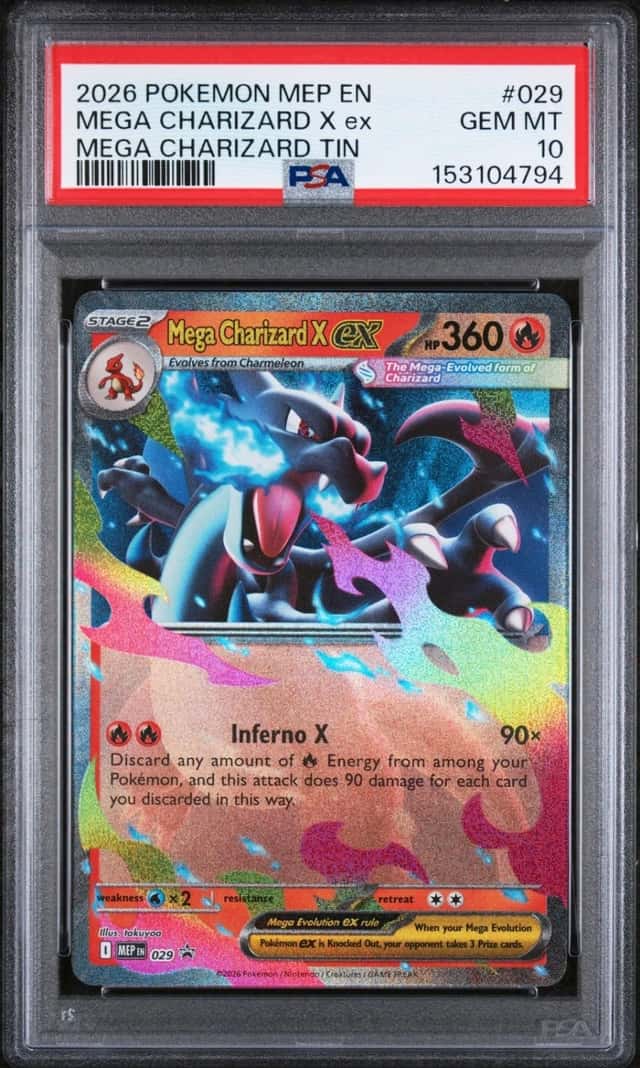 MEGA CHARIZARD X ex
