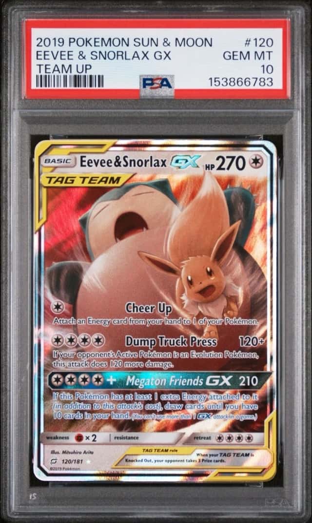 Eevee & Snorlax GX