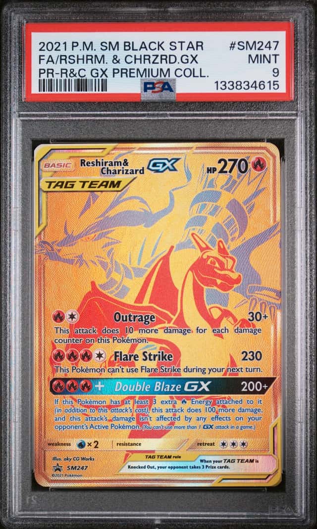 Reshiram & Charizard GX