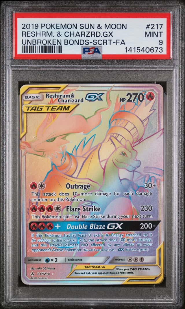 Reshiram & Charizard GX