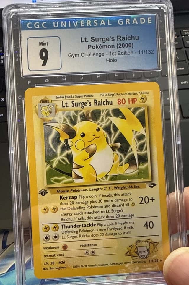 Lt. Surge's Raichu