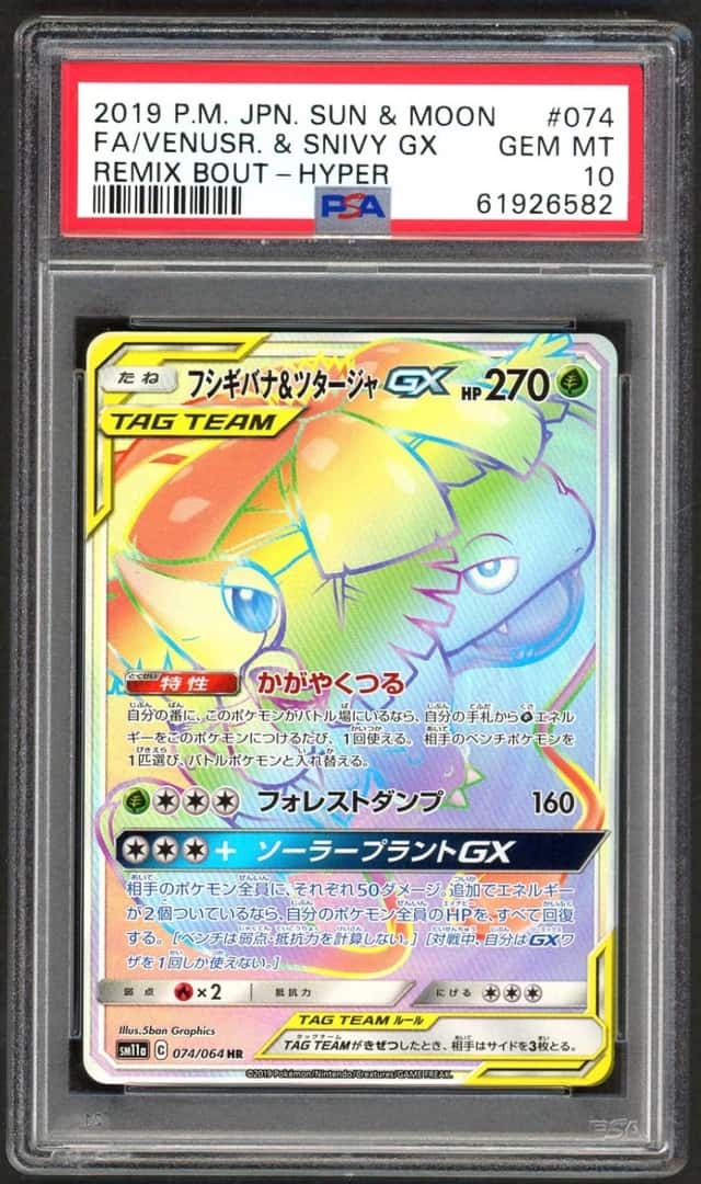 Venusaur & Snivy GX