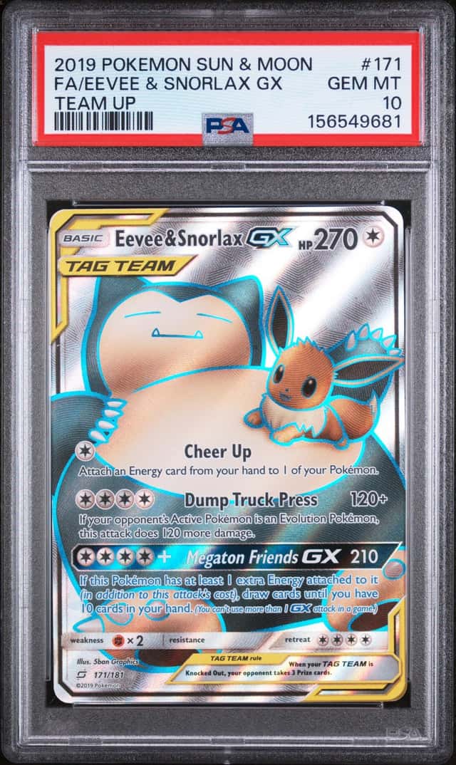Eevee & Snorlax GX