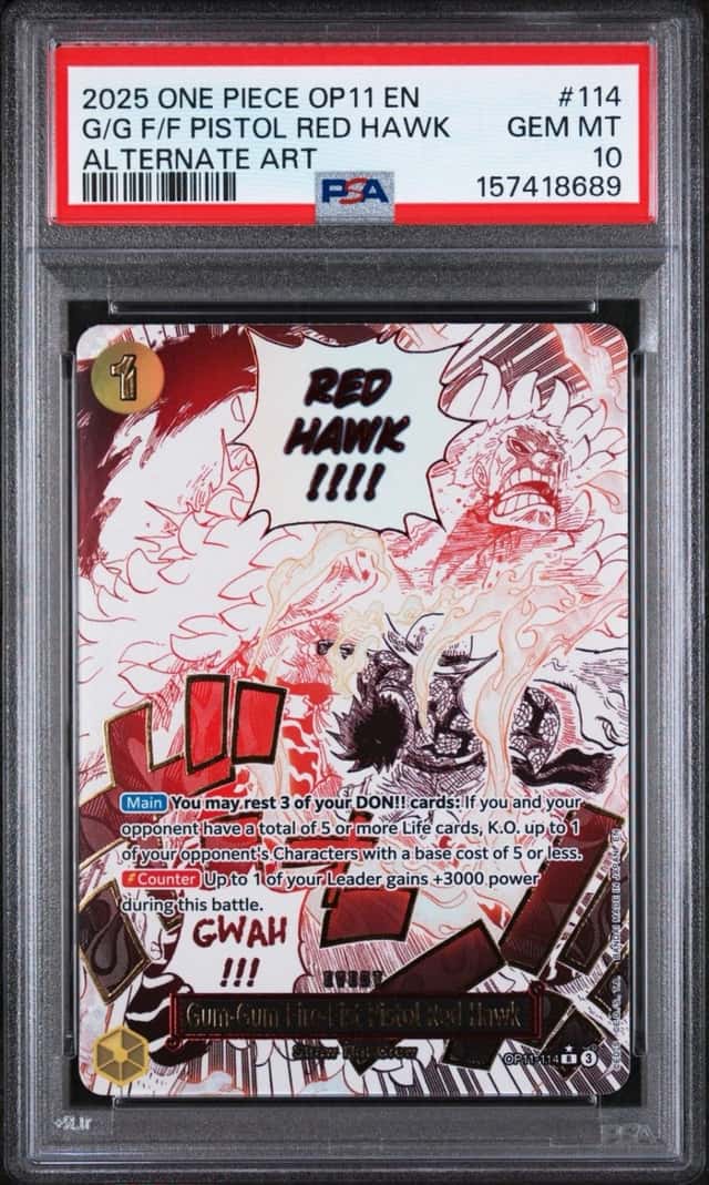 Gum-Gum Fire-Fist Pistol Red Hawk