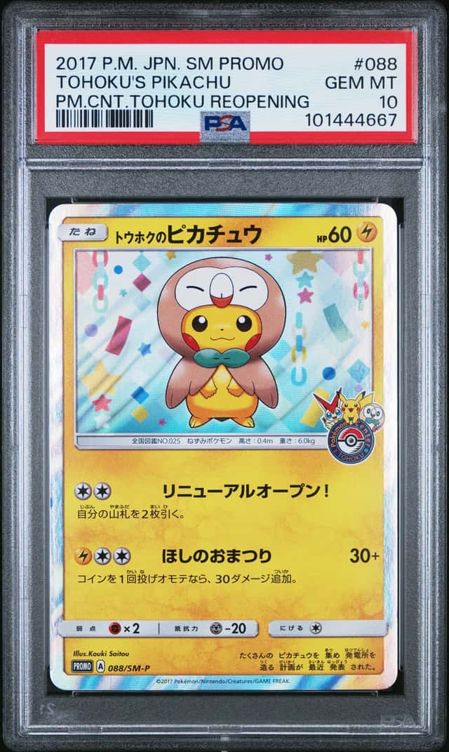 Tohoku's Pikachu