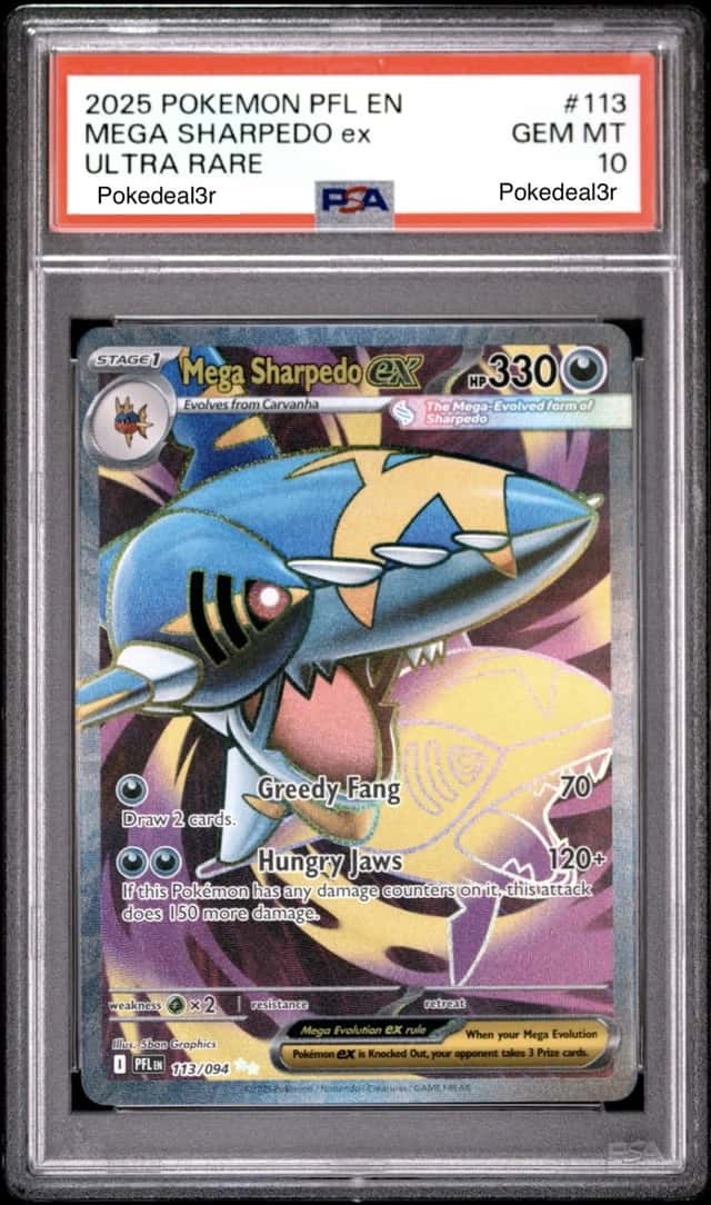 MEGA SHARPEDO ex