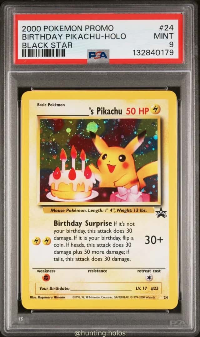 Birthday Pikachu