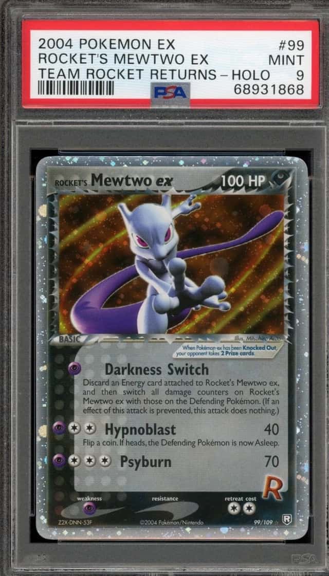 Rocket's Mewtwo EX