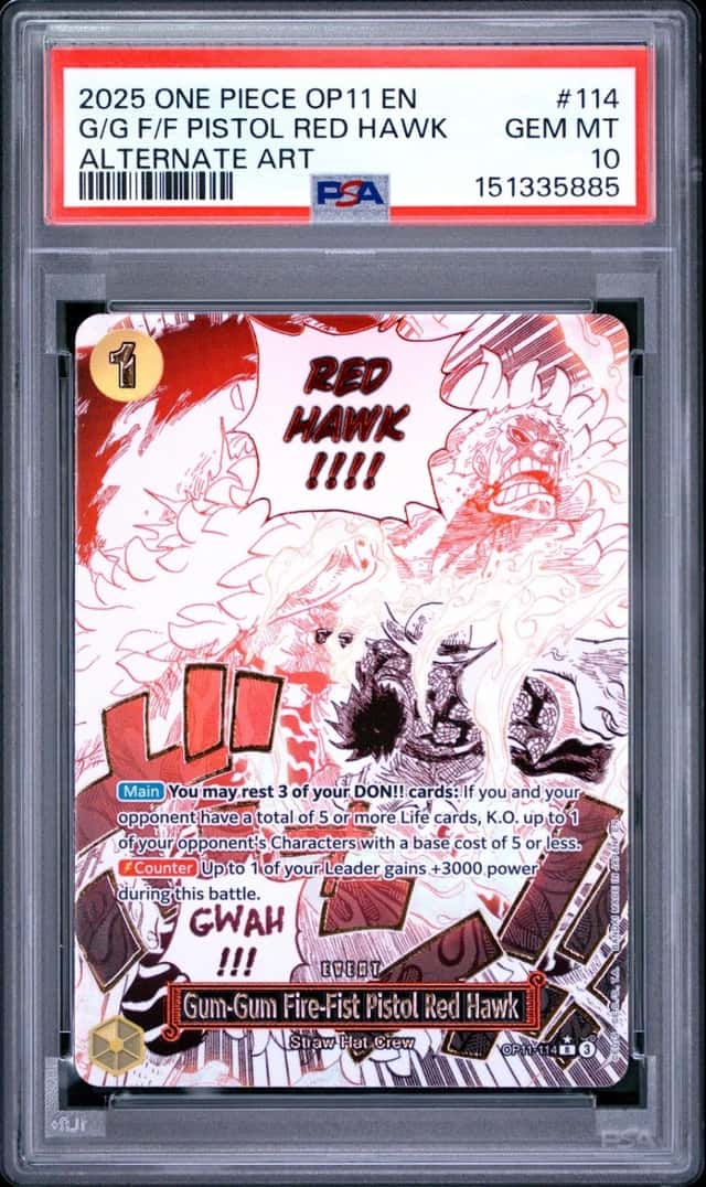 Gum-Gum Fire-Fist Pistol Red Hawk