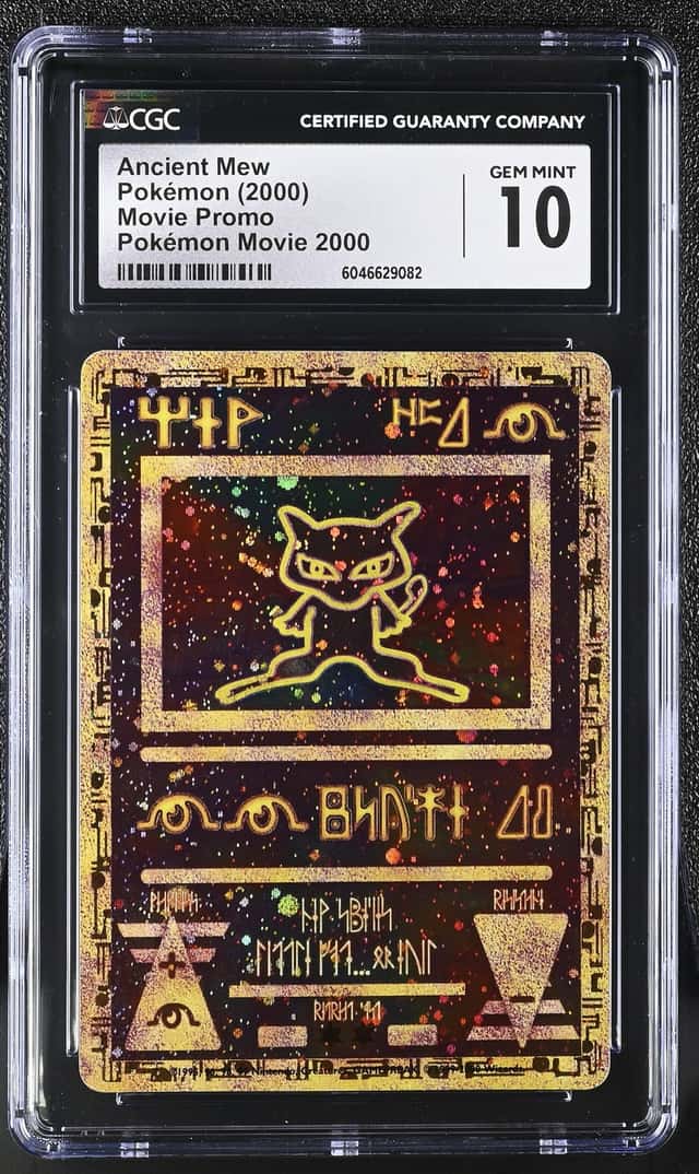 CGC 10 Ancient Mew 2000 Pokemon Movie Promo Holo Card English Pokémon TCG