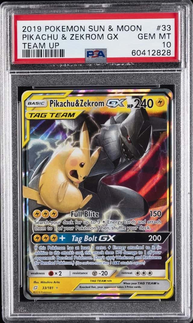 Pikachu & Zekrom GX
