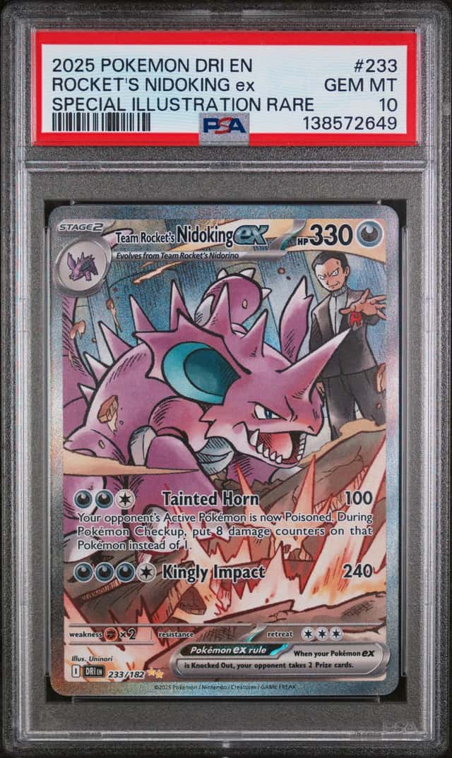 ROCKET'S NIDOKING ex