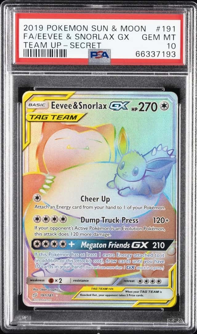 Eevee & Snorlax GX
