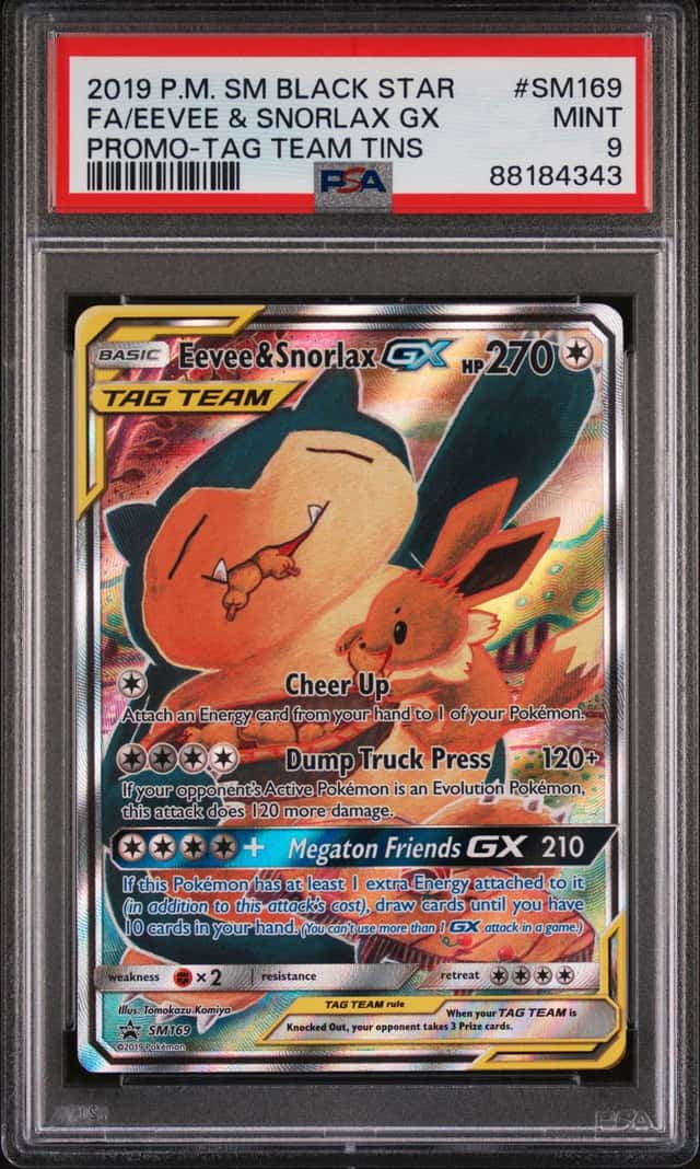 Eevee & Snorlax GX