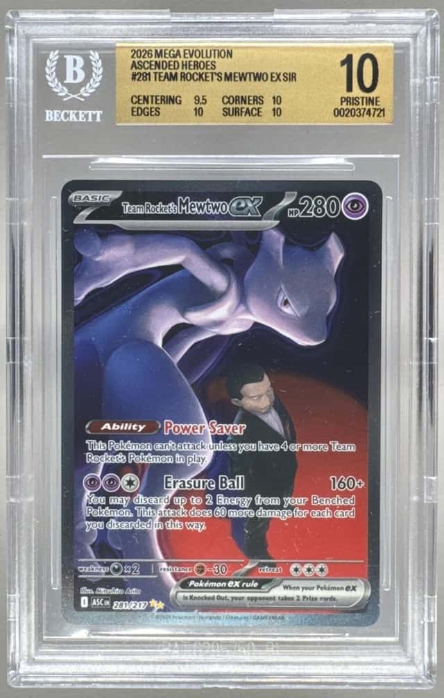ROCKET'S MEWTWO ex