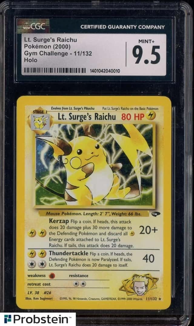Lt. Surge's Raichu