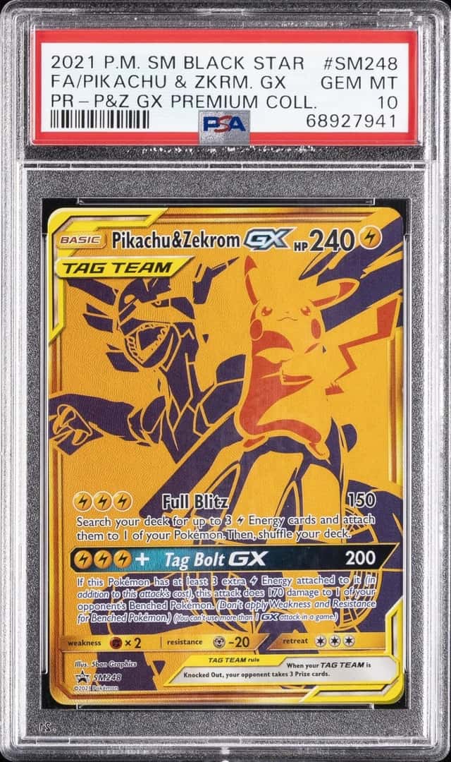 Pikachu & Zekrom GX