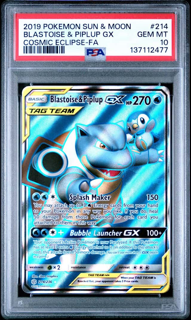 Blastoise & Piplup GX