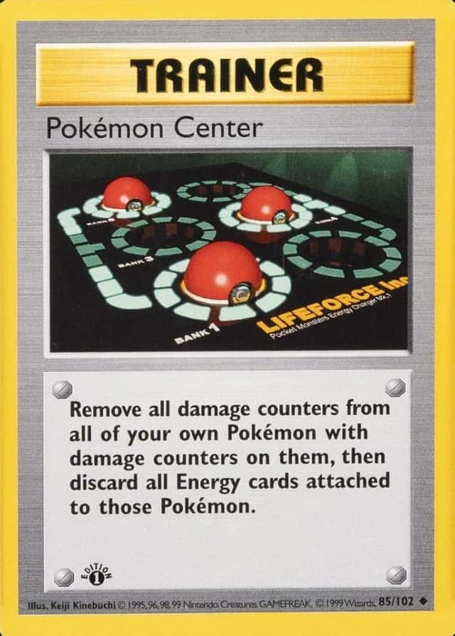 1St Edition · Pokemon Center