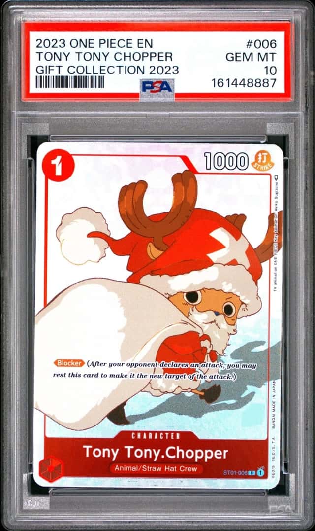 2023 ONE PIECE GIFT COLLECTION 2023 #006 TONY TONY CHOPPER PSA 10
