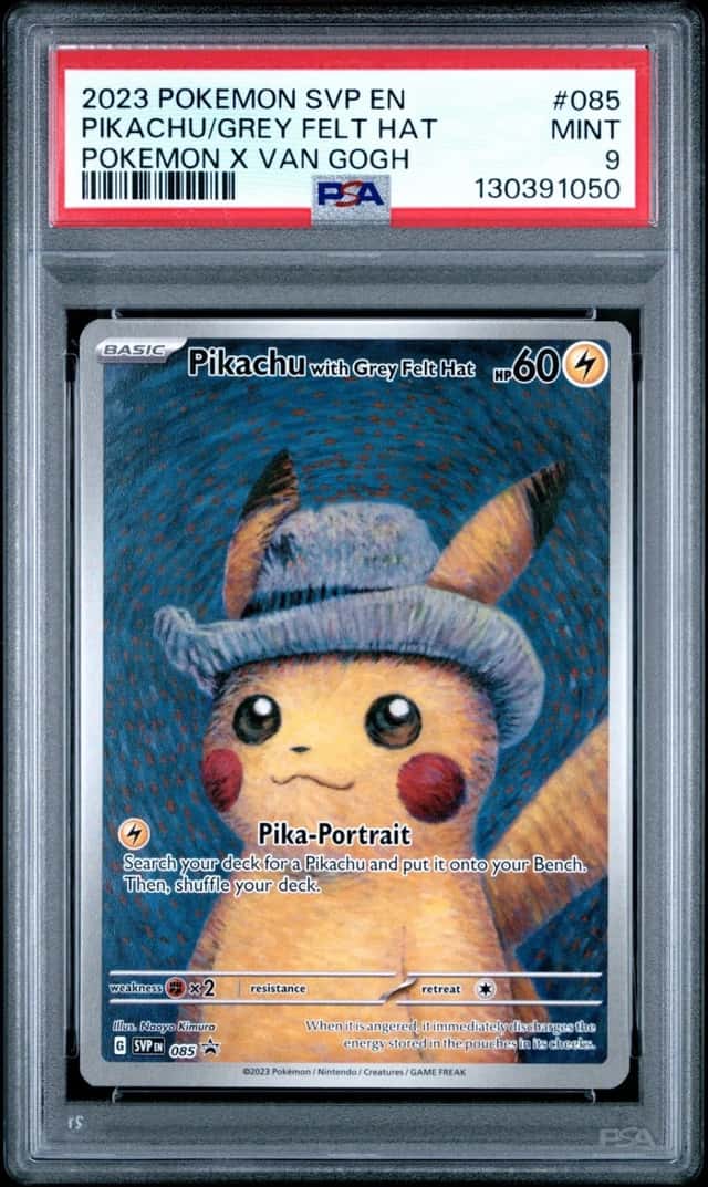 Pikachu/Grey Felt Hat
