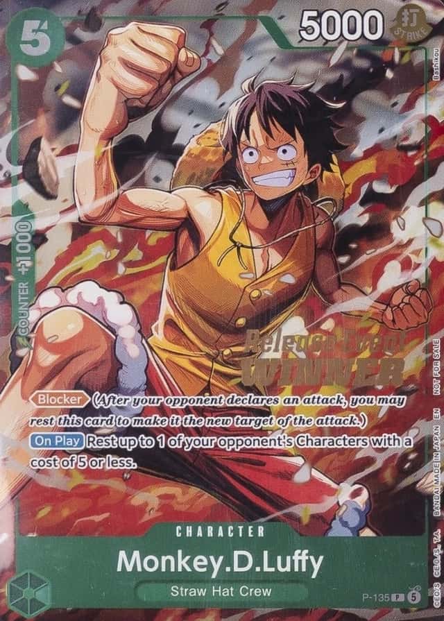 Op Event Top Prize