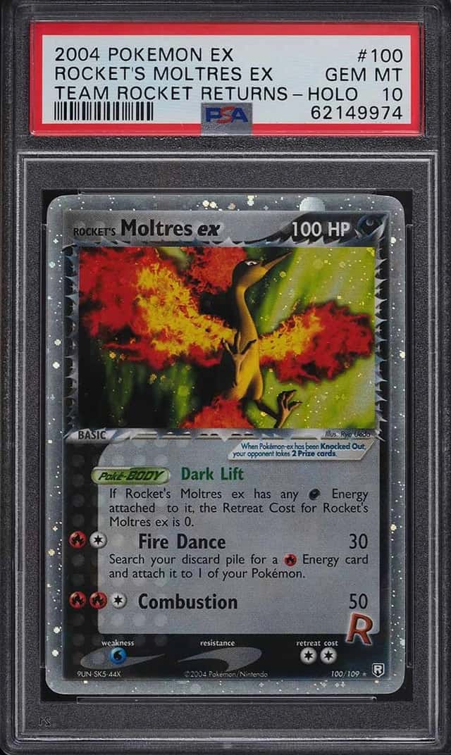 Rocket's Moltres EX