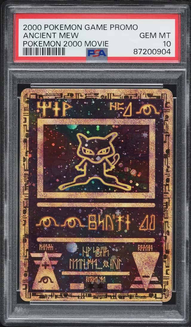 2000 Pokemon Movie Promo Ancient Mew PSA 10 GEM MINT