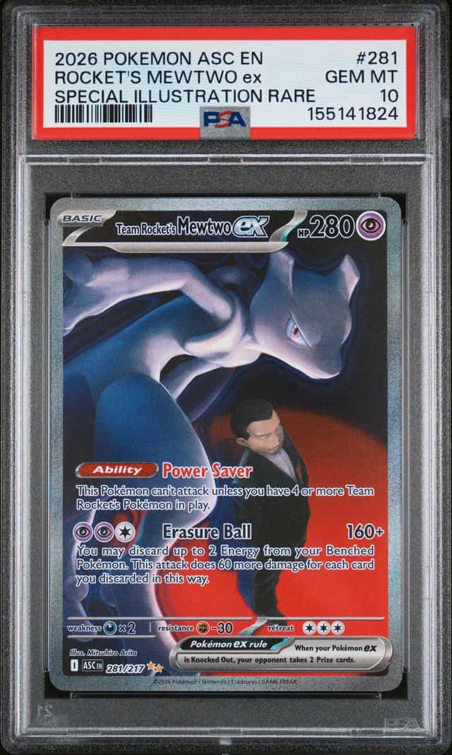 ROCKET'S MEWTWO ex