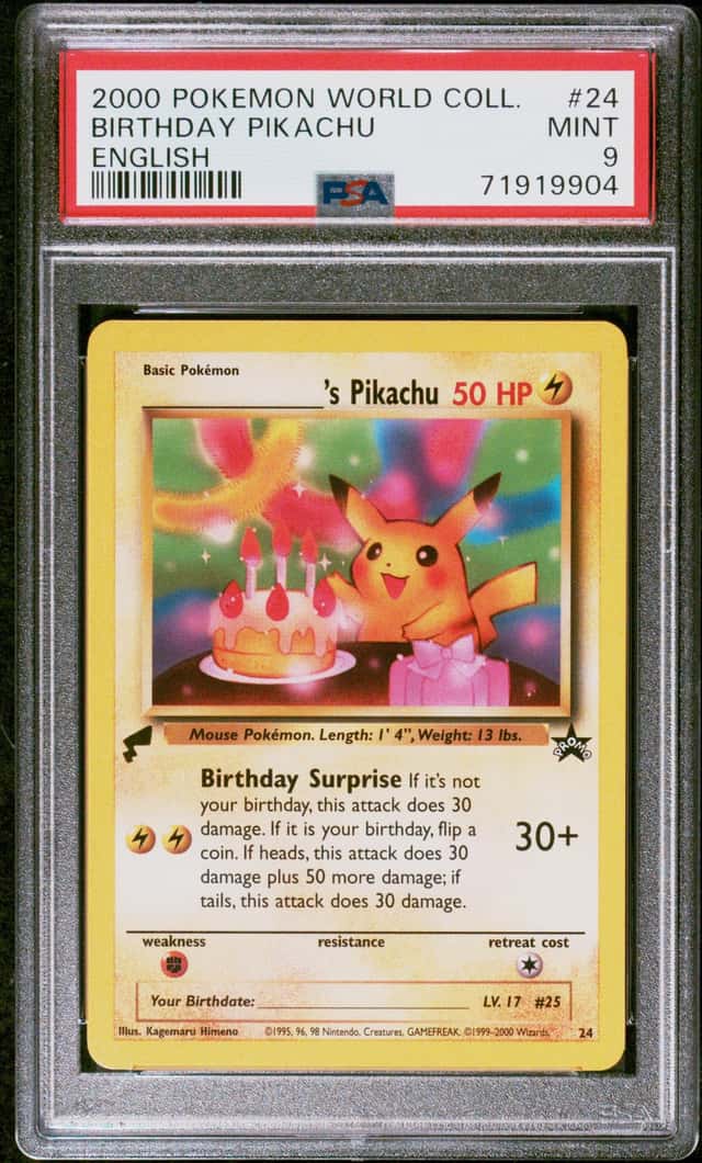 Birthday Pikachu