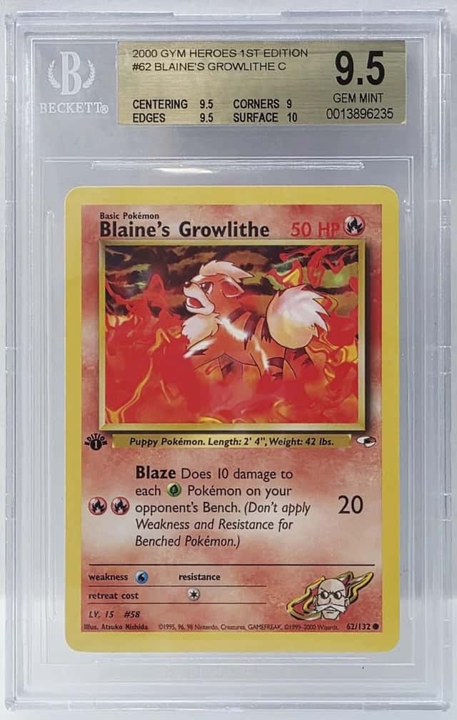 Blaine's Growlithe
