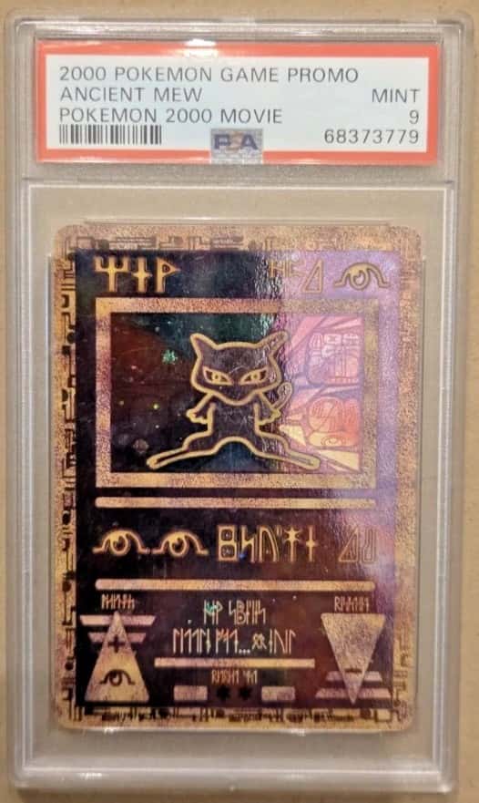 Pokemon tcg Ancient Mew Pokemon Promo