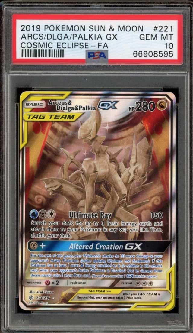 Arceus & Dialga & Palkia GX
