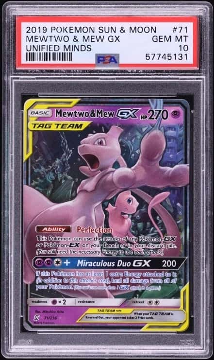 Mewtwo & Mew GX