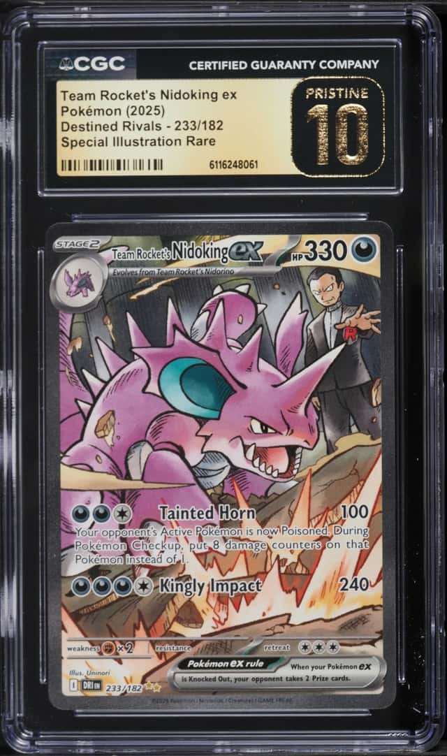 ROCKET'S NIDOKING ex